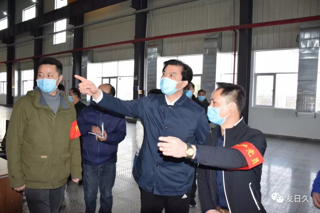 中共安徽省委常委、、省委秘书长陶明伦一行莅临安徽友发公司