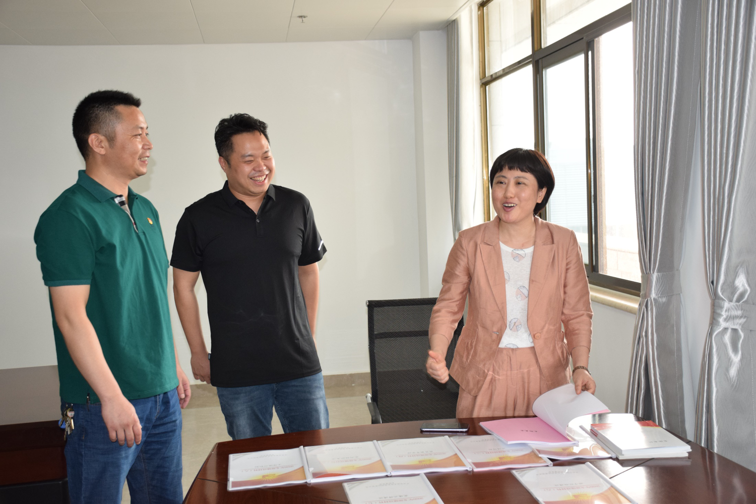 中共来安县委常委、、组织部长纪研 莅临公司调研指导党建事情